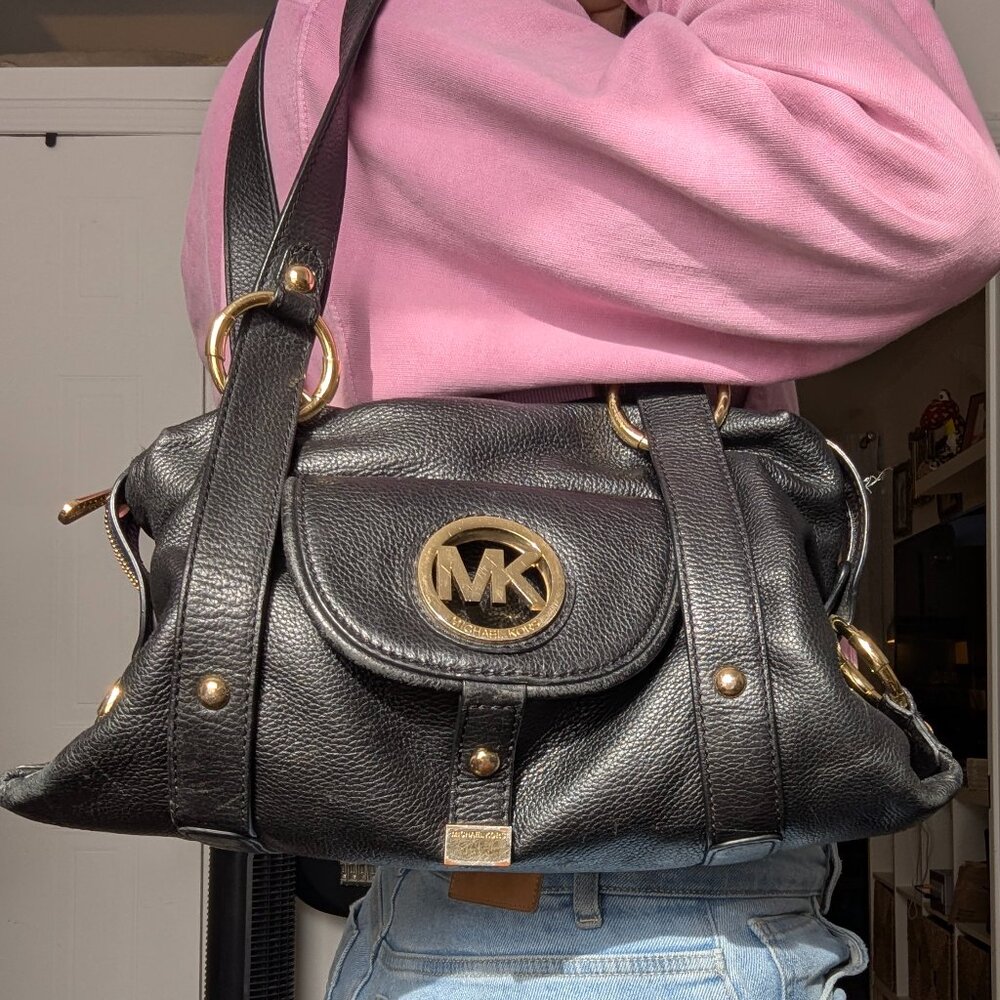 Michael Kors shoulder bag with o-ring detail